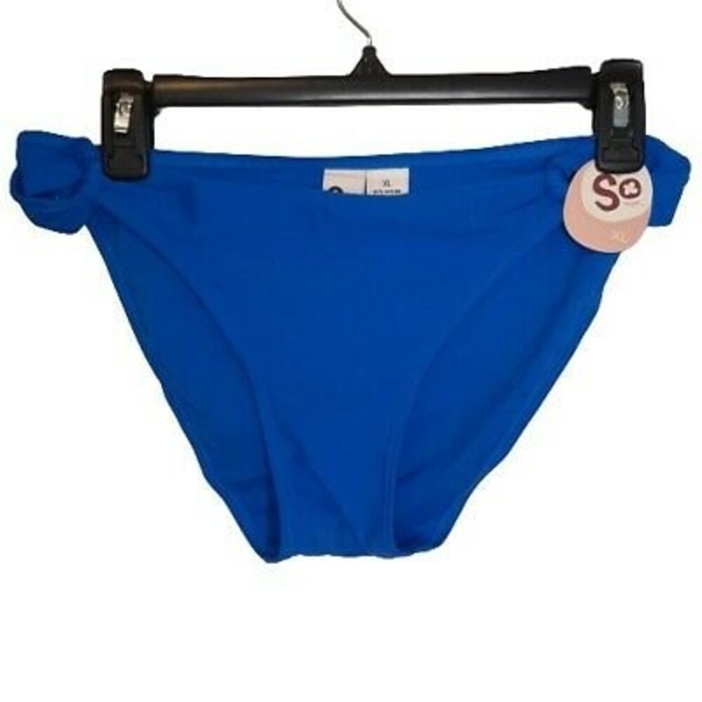 NWT XL SO Blue Swimsuit Bathing Suit Separates - BOTTOMS ONLY Extra Large
